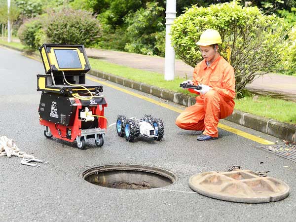 迭部管道机器人检测