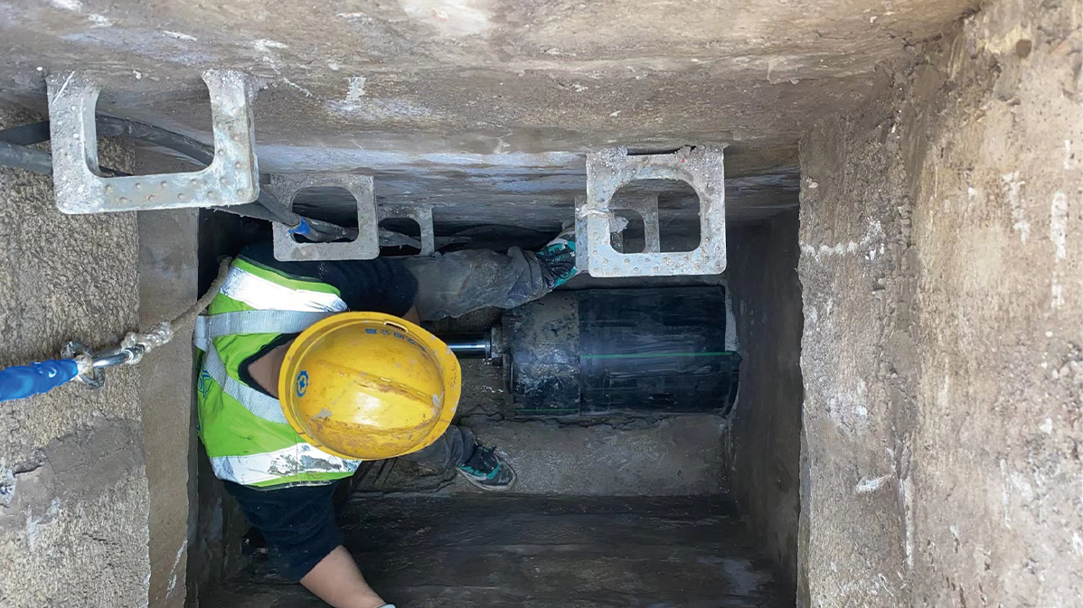 迭部HDPE短管内衬法